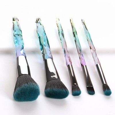 New Gradient Color Custom Cosmetic Makeup Brush Set